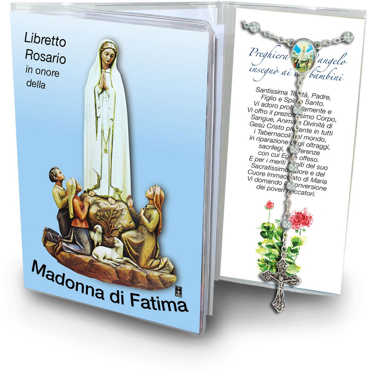 libretto con rosario madonna di fatima - italiano