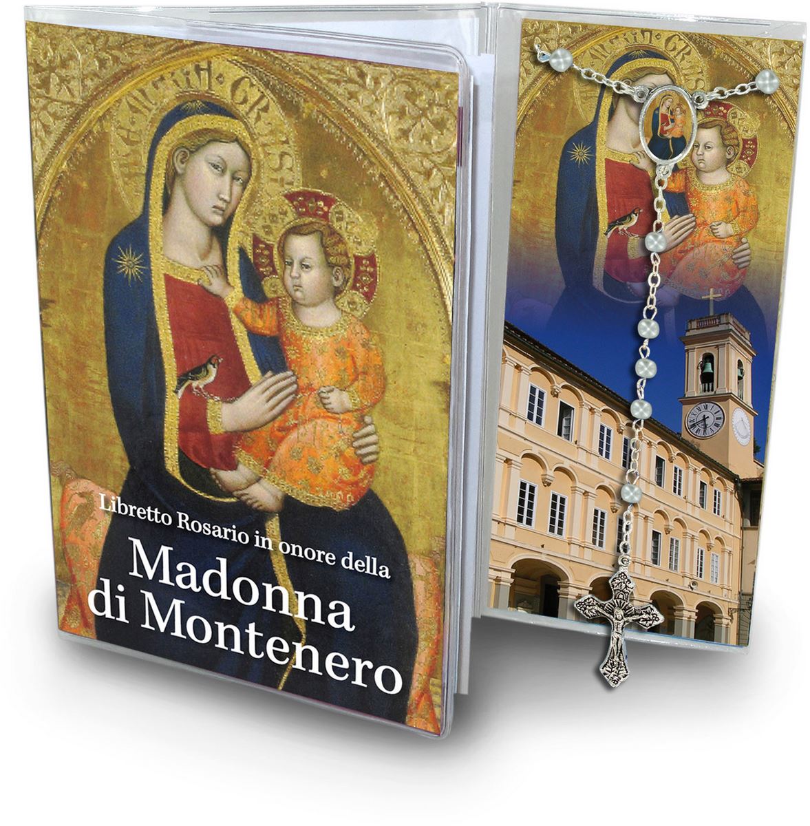 libretto con rosario madonna di montenero - italiano