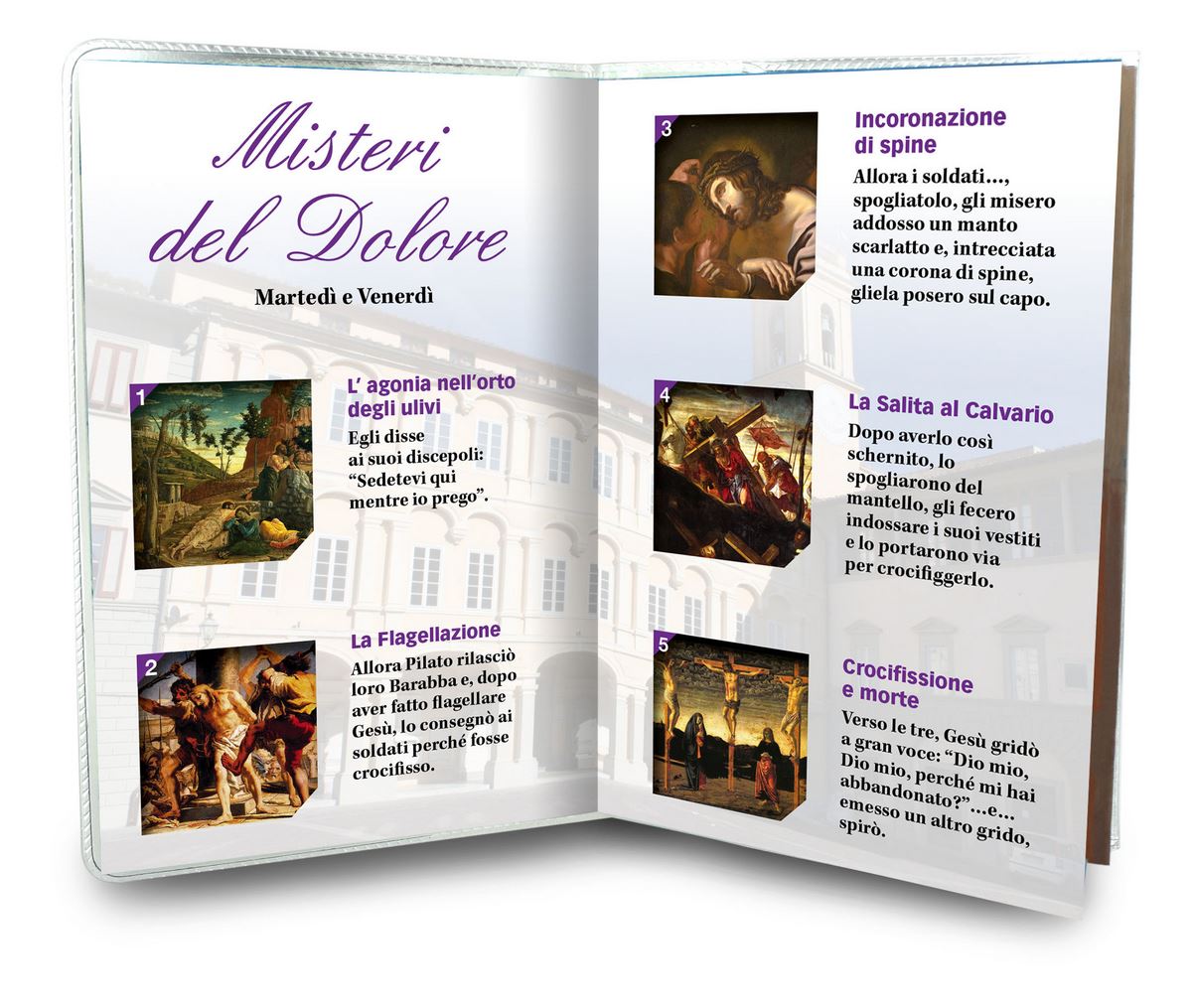 libretto con rosario madonna di montenero - italiano