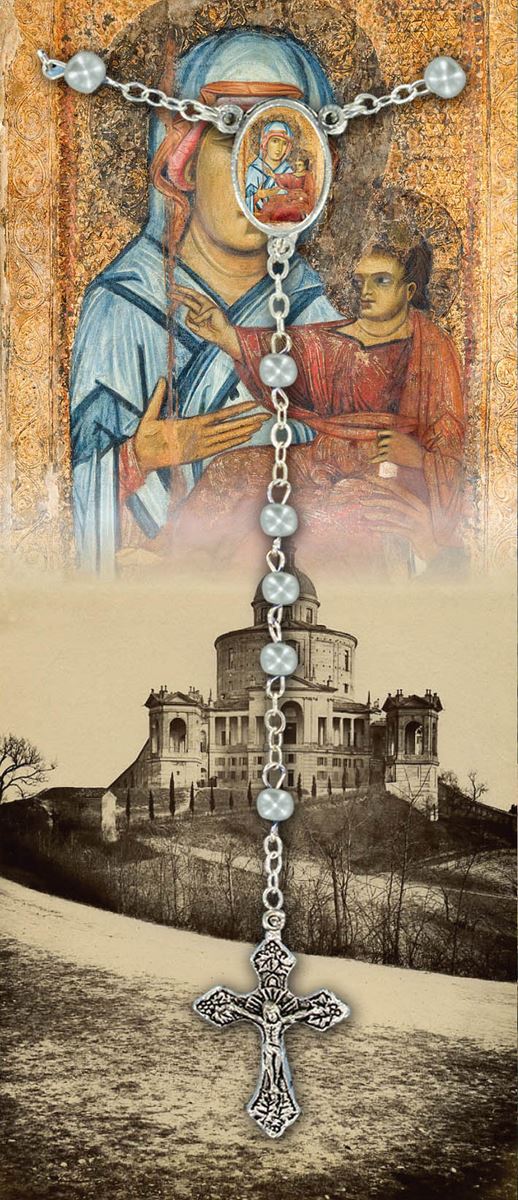 libretto con rosario santuario della madonna di san luca - italiano