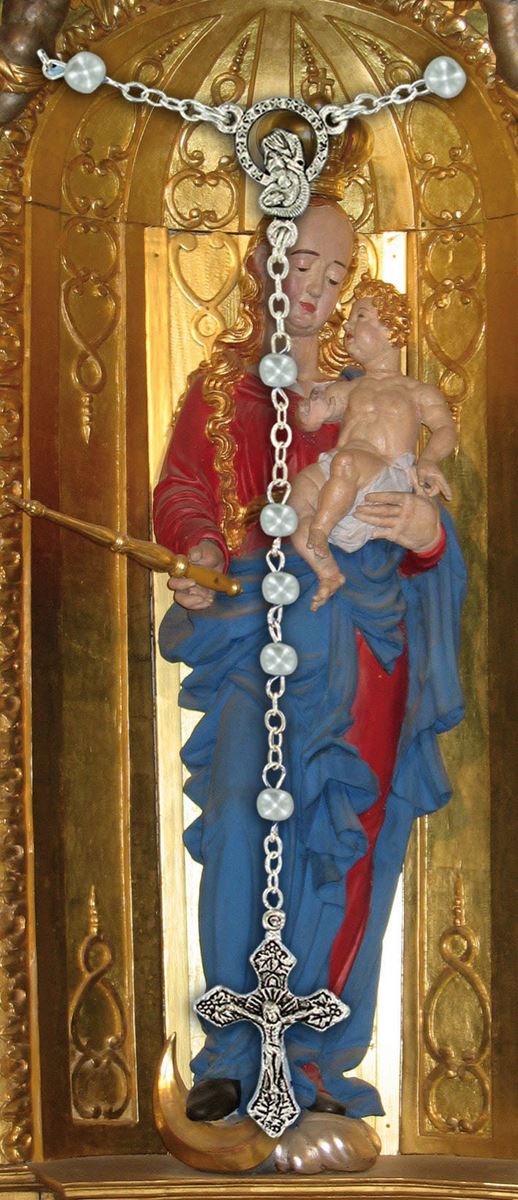 libretto con rosario santuario di notre dame du vorbourg - italiano
