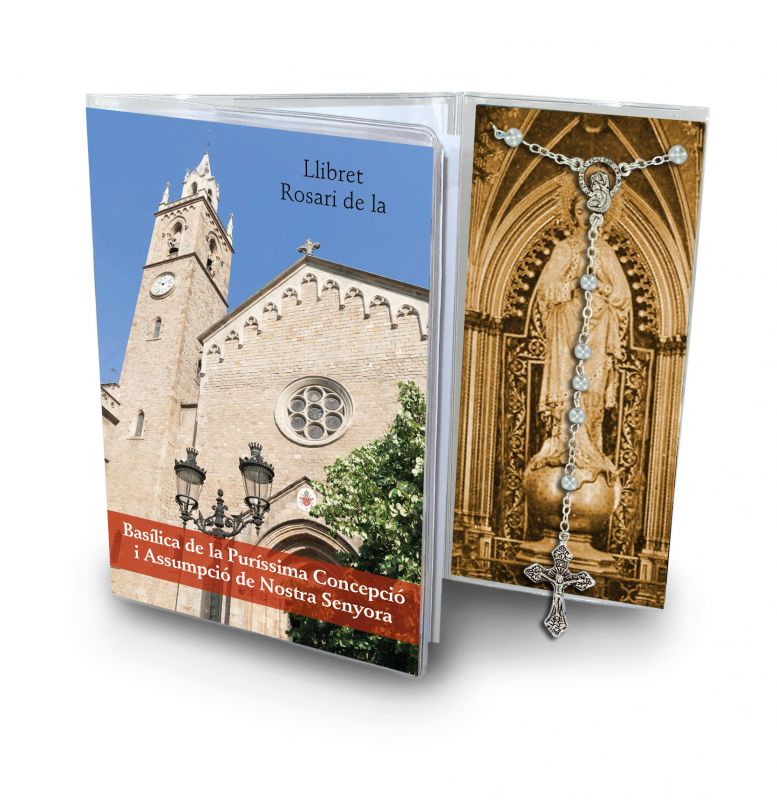 libretto con rosario basilica de la purisima concepcion - catalano