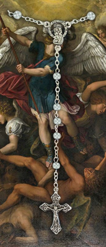 libretto con rosario san michele arcangelo - portoghese
