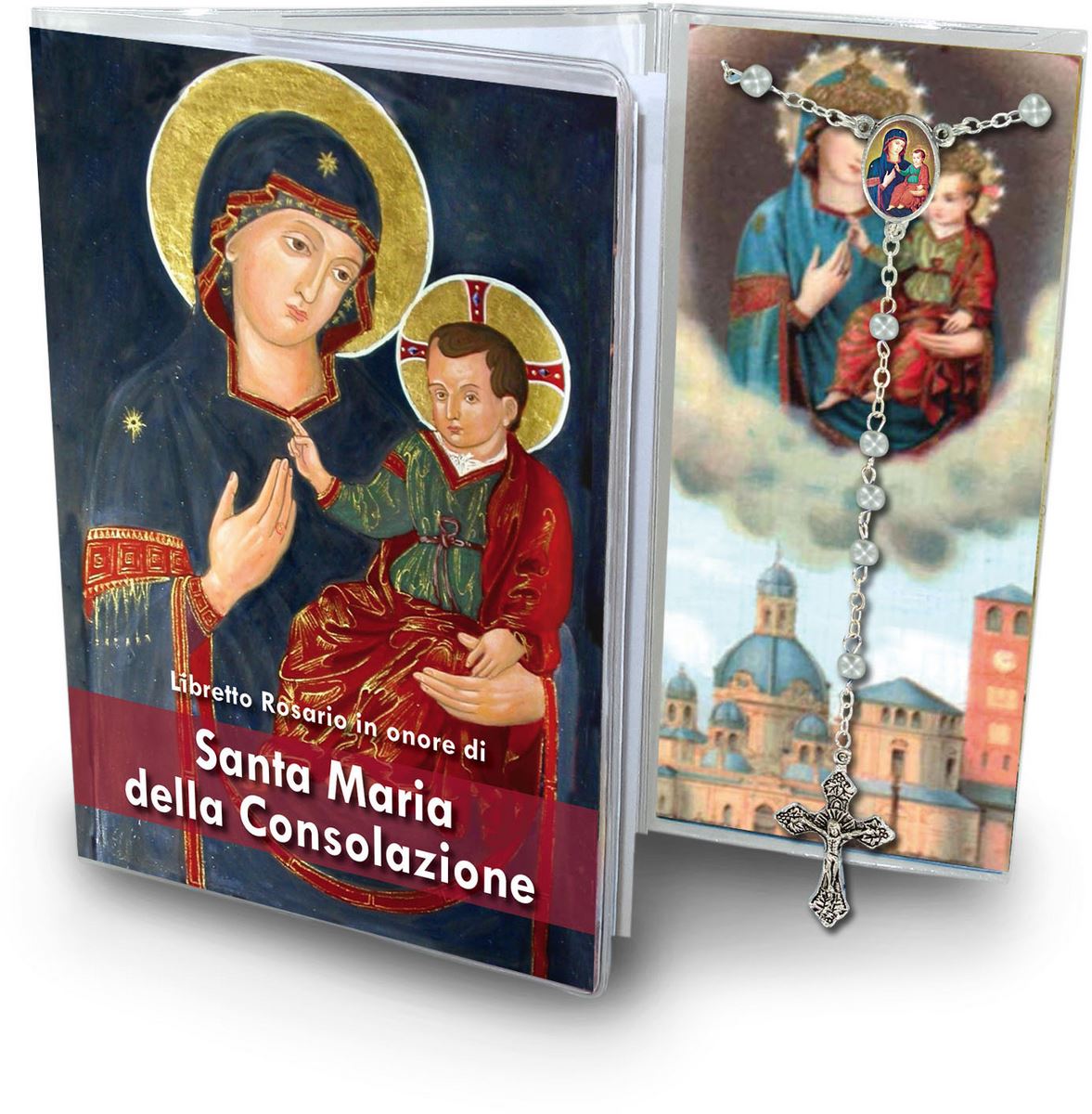 libretto con rosario santa maria della consolazione - italiano