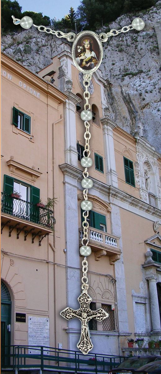 libretto con rosario santa rosalia (palermo) - italiano