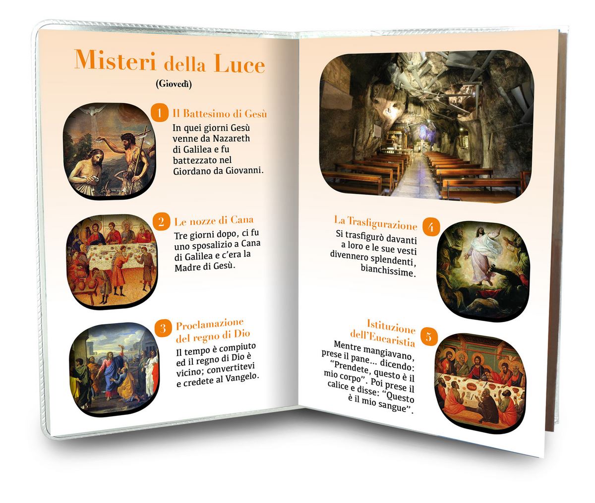 libretto con rosario santa rosalia (palermo) - italiano