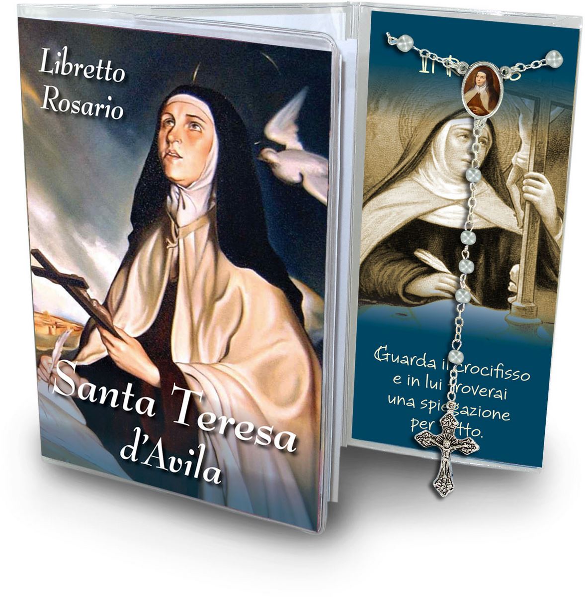 libretto con rosario santa teresa d avila - italiano