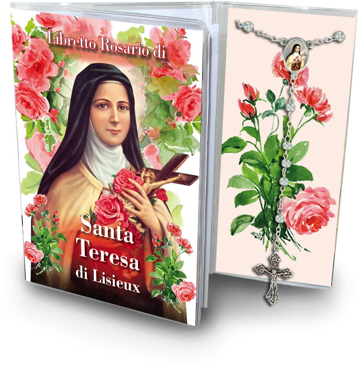 libretto con rosario santa teresa di lisieux - italiano