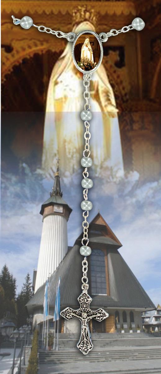 libretto con rosario santuario di zakopane - polacco