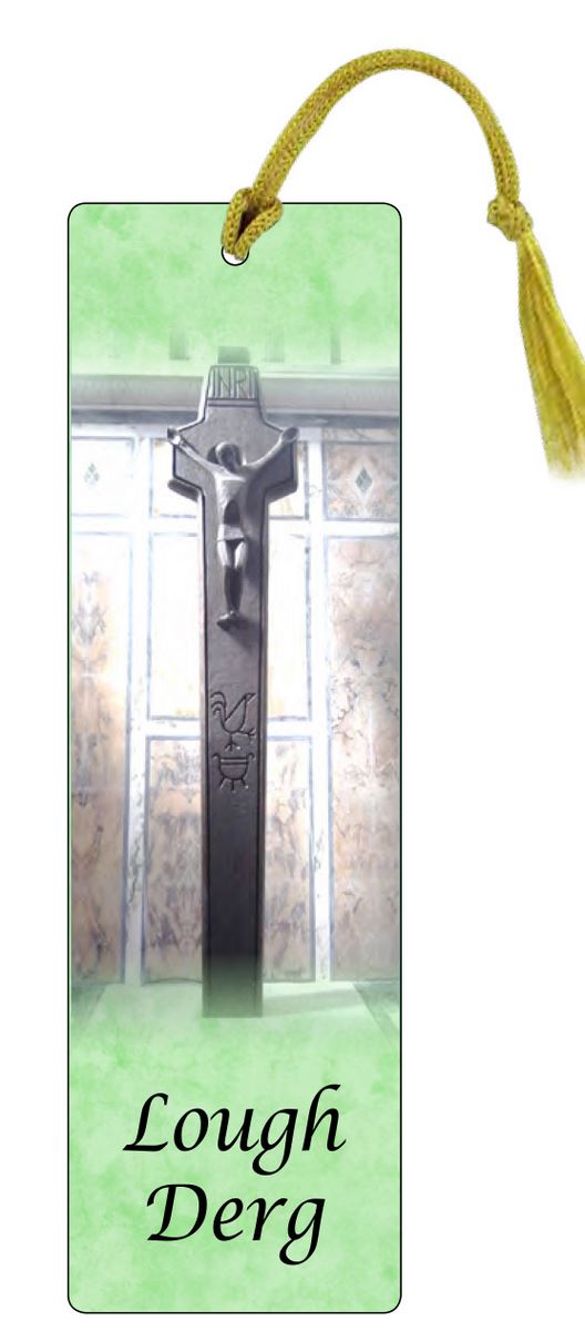 segnalibro di san giovanni xxiii con fiocchetto e preghiera in inglese - 3,8 x 12,6 cm