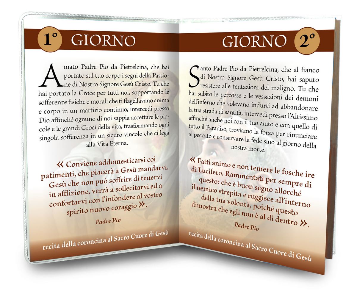 Libretto Novena A San Pio Da Pietrelcina Con Rosario Italiano Libretti