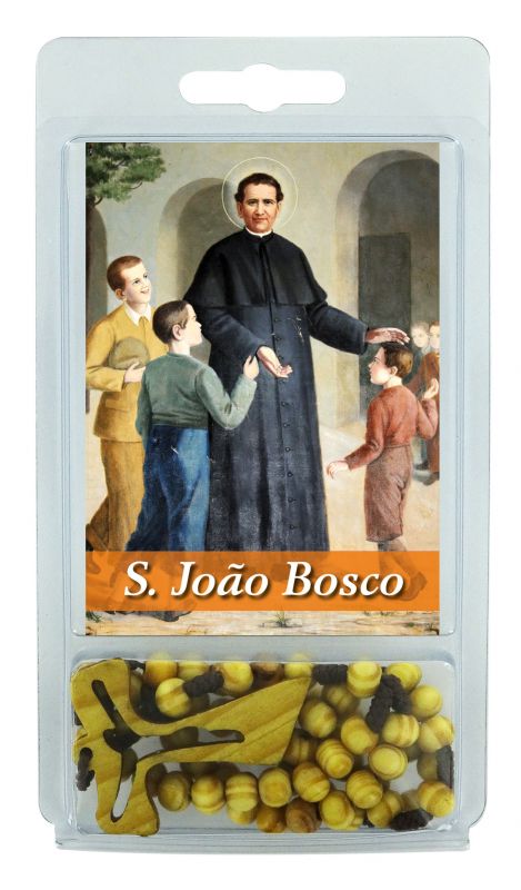 rosario ulivo con tau e preghiera a san giovanni bosco