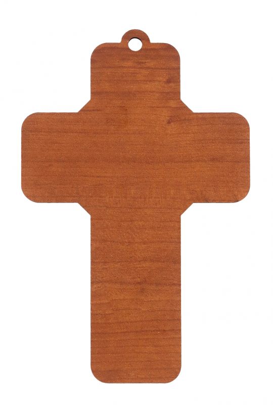 croce comunione con certificato e preghiera in portoghese