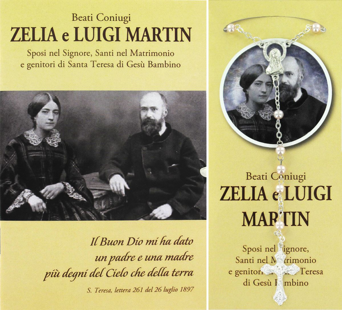 libretto storia dei coniugi martin e rosario - italiano