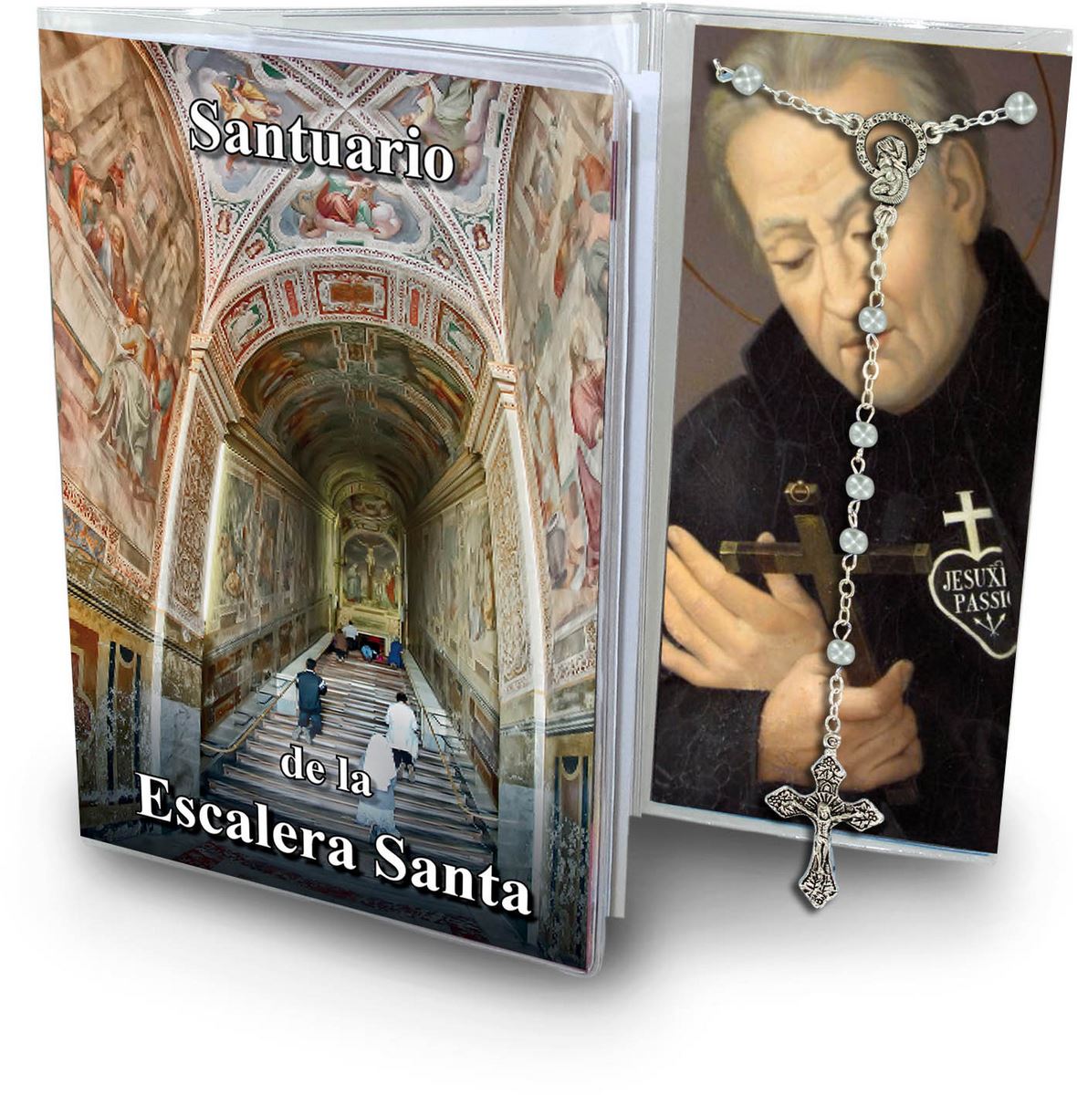 libretto della storia del santuario della scala santa con rosario - spagnolo