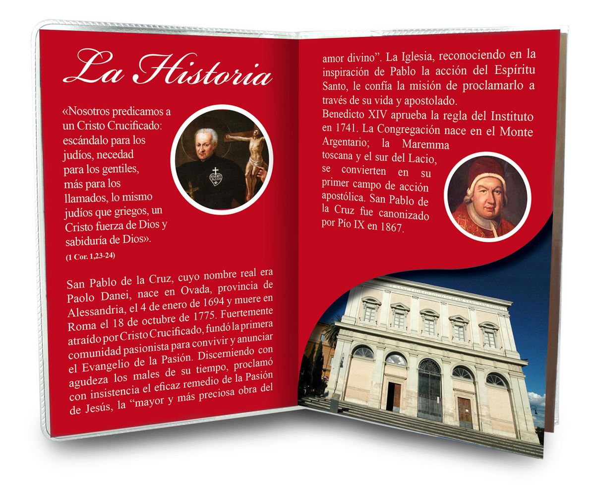 libretto della storia del santuario della scala santa con rosario - spagnolo