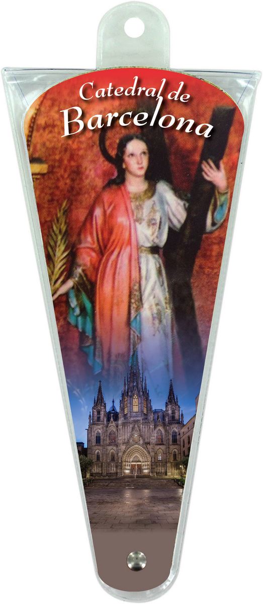 ventaglio della cattedrale di barcellona - altezza di 17,5 cm