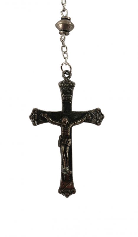 rosario di suor lucia dos santos con grani Ø 6 mm in legno