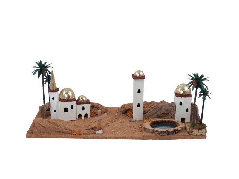 paesaggio arabo – bertoni presepe linea natale