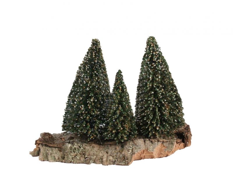 3 pini sulla roccia – bertoni presepe linea natale