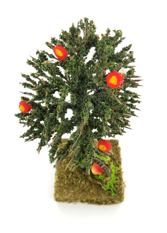 albero con mele – bertoni presepe linea natale