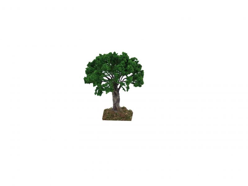 albero per presepe, quercia per presepe, accessori presepi bertoni, plastica, altezza 17 cm