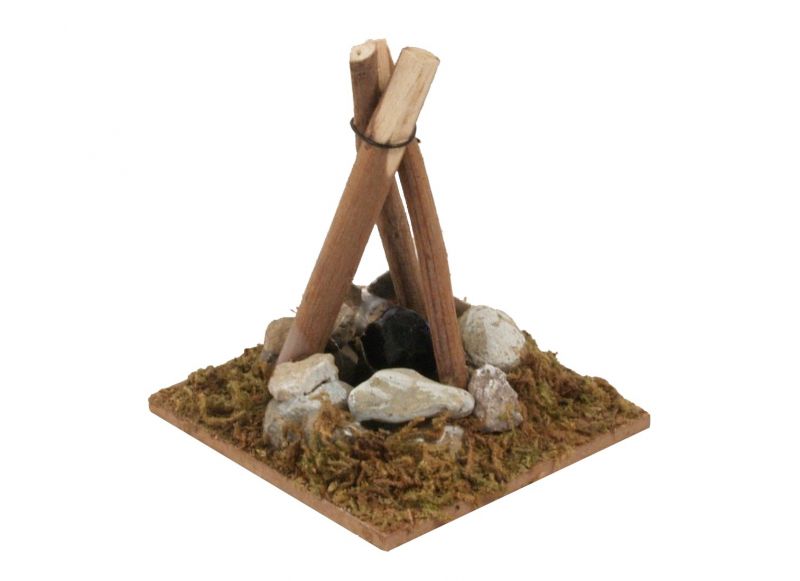 fuoco volt3,5 (richiede trasformatore 3,5v non incluso) – bertoni presepe linea natale