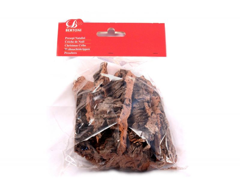 bertoni pezzi di sughero naturale per presepe, ottimo per creare ambienti presepe, sughero, marrone, 700 grammi