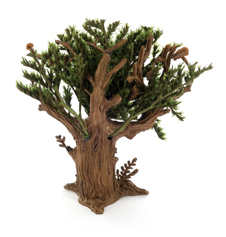 albero ulivo per presepe, linea presepi bertoni, plastica, 10 x 18 x 7 cm