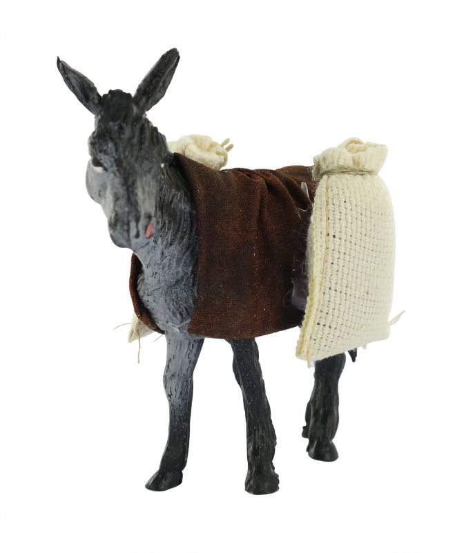 asino con sacchi farina cm 10 – bertoni presepe linea natale