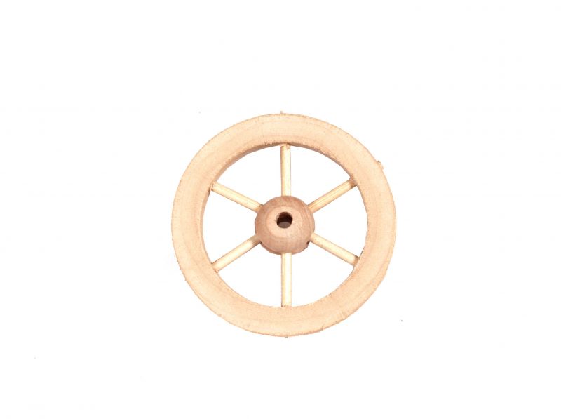 accessori per presepe: ruota in legno da Ø 4 cm – bertoni presepe linea natale
