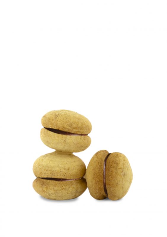 biscotti artigianali baci del palio - la bottega del biscotto dei fratelli castellucchio (250 gr)