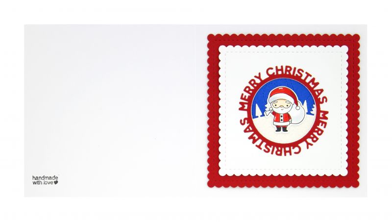 Ferrari & Arrighetti Biglietti di Auguri per Natale Fatti a Mano Scritta Merry Christmas Confezione 2 Biglietti in cartoncino con Busta Ferrari & Arrighetti Biglietti di Auguri per Natale Fatti a Mano Scritta Merry Christmas Confezione 2 Biglietti in cartoncino con Busta