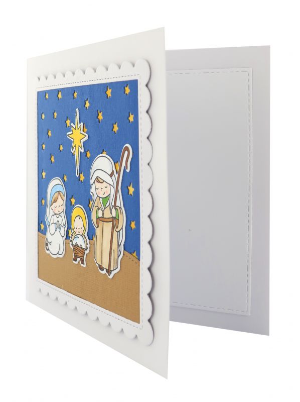 Biglietti Di Auguri Per Natale Fatti A Mano In Cartoncino Con Busta Confezione 2 Biglietti Libri La Liturgia