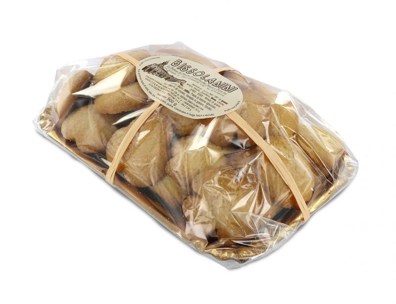 biscotti artigianali al burro bissolanini - la bottega del biscotto dei fratelli castellucchio (500 gr)