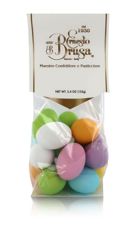 ovetti di cioccolato confettati con ripieno di crema al cacao - 155 g