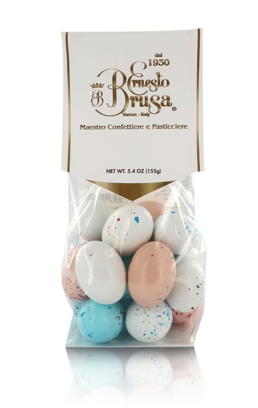 ovetti di cioccolato confettati con ripieno di crema al cappuccino - 155 g