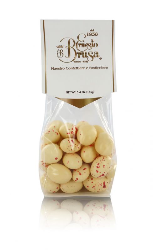 confetti con mandorla tostata ricoperta di cioccolato bianco al gusto babà - linea 