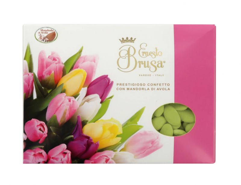 confetto avola mimosa – calibro piccolo – colore verde
