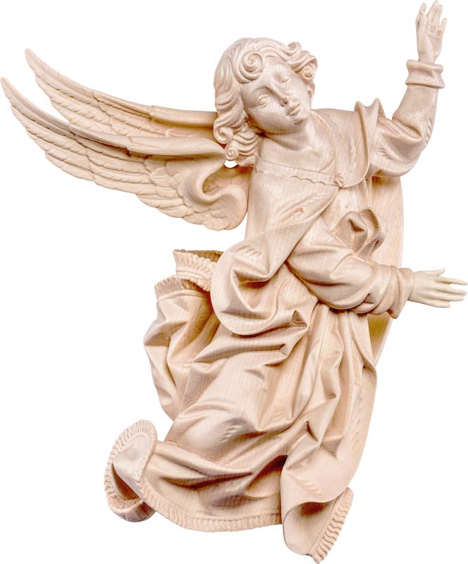 angelo riemenschneider sx - demetz - deur - statua in legno dipinta a mano. altezza pari a 14 cm.