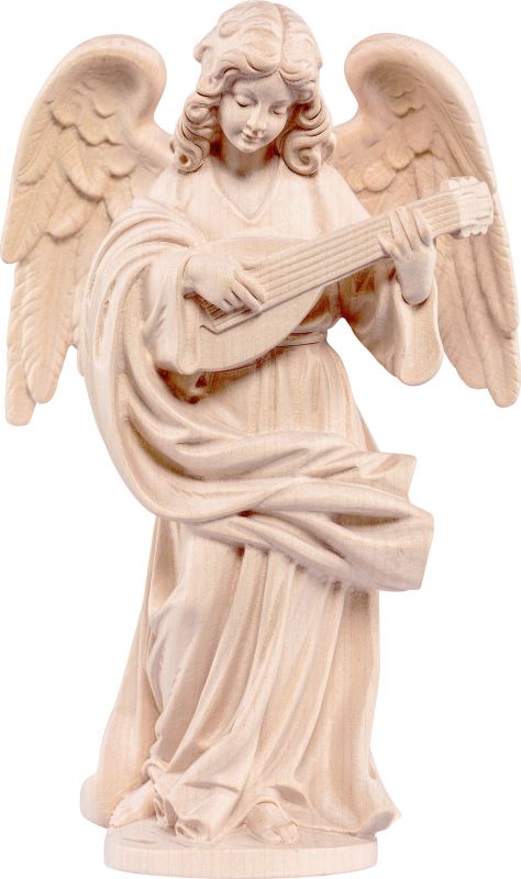 angelo victoria - demetz - deur - statua in legno dipinta a mano. altezza pari a 33 cm.