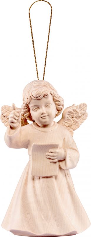 angelo sissi direttore di orchestra da appendere - demetz - deur - statua in legno dipinta a mano. altezza pari a 5 cm.