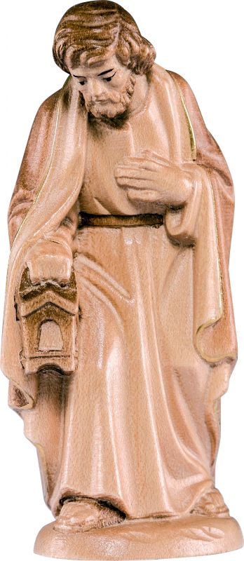 giuseppe b.k. - demetz - deur - statua in legno dipinta a mano. altezza pari a 15 cm.