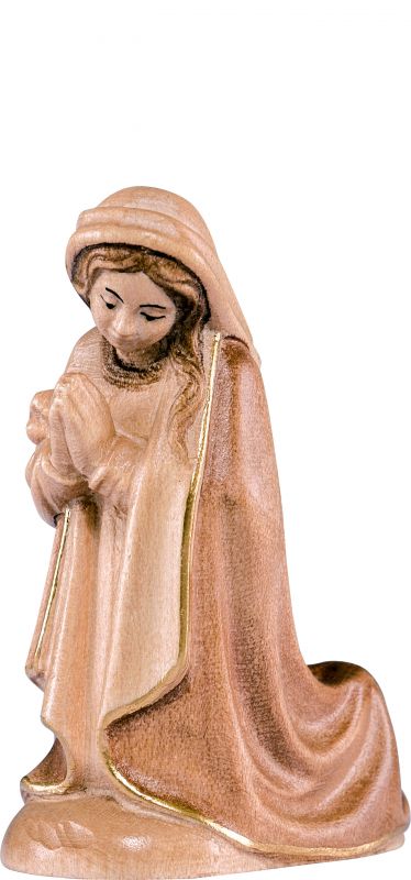 maria b.k. - demetz - deur - statua in legno dipinta a mano. altezza pari a 7 cm.
