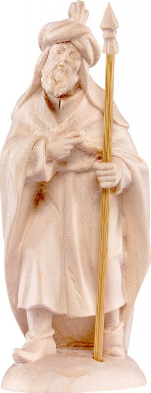 cammelliere b.k. - demetz - deur - statua in legno dipinta a mano. altezza pari a 15 cm.