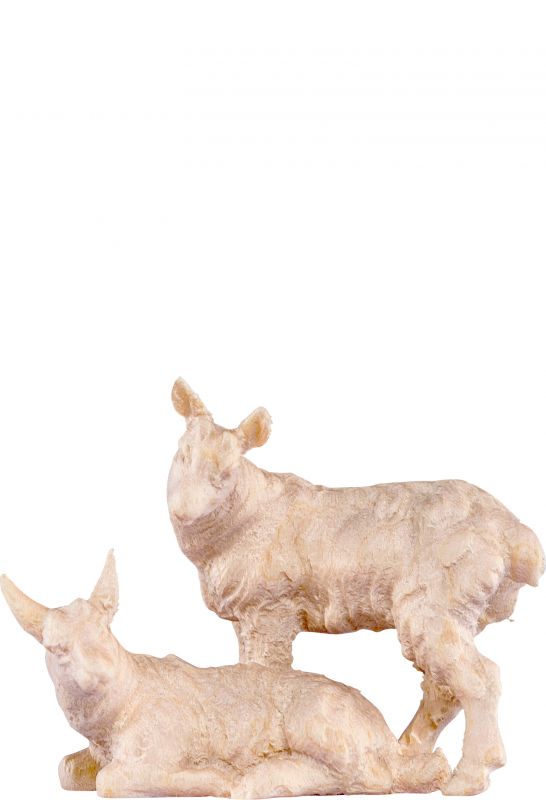 capretti d.k. - demetz - deur - statua in legno dipinta a mano. altezza pari a 20 cm.