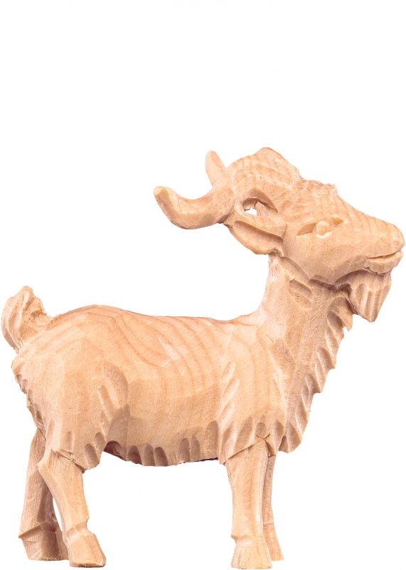 caprone t.k. - demetz - deur - statua in legno dipinta a mano. altezza pari a 15 cm.