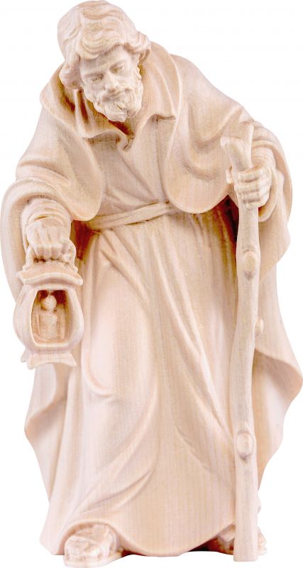 giuseppe h.k. - demetz - deur - statua in legno dipinta a mano. altezza pari a 42 cm.