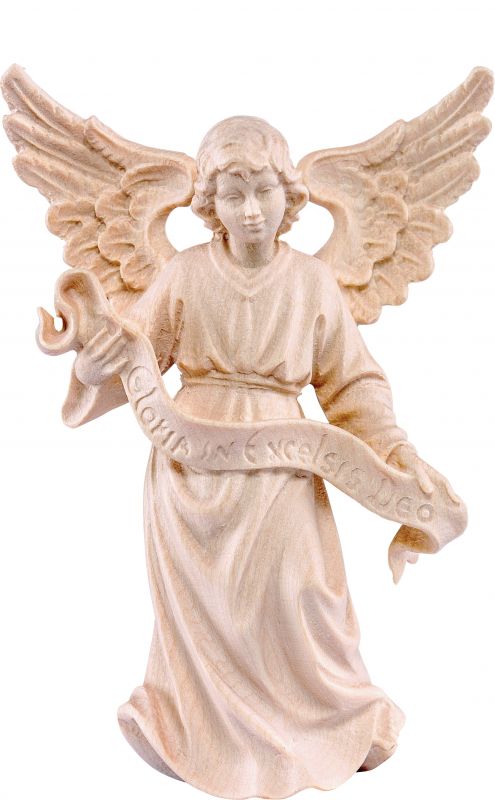 angelo h.k. - demetz - deur - statua in legno dipinta a mano. altezza pari a 18 cm.