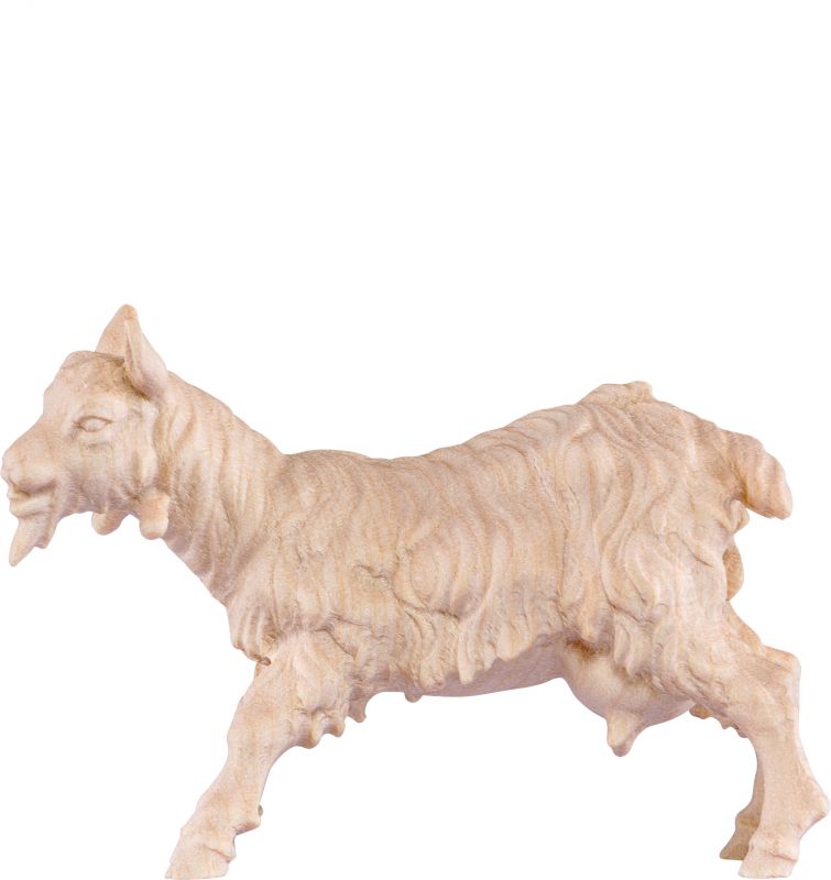 capra h.k. - demetz - deur - statua in legno dipinta a mano. altezza pari a 42 cm.